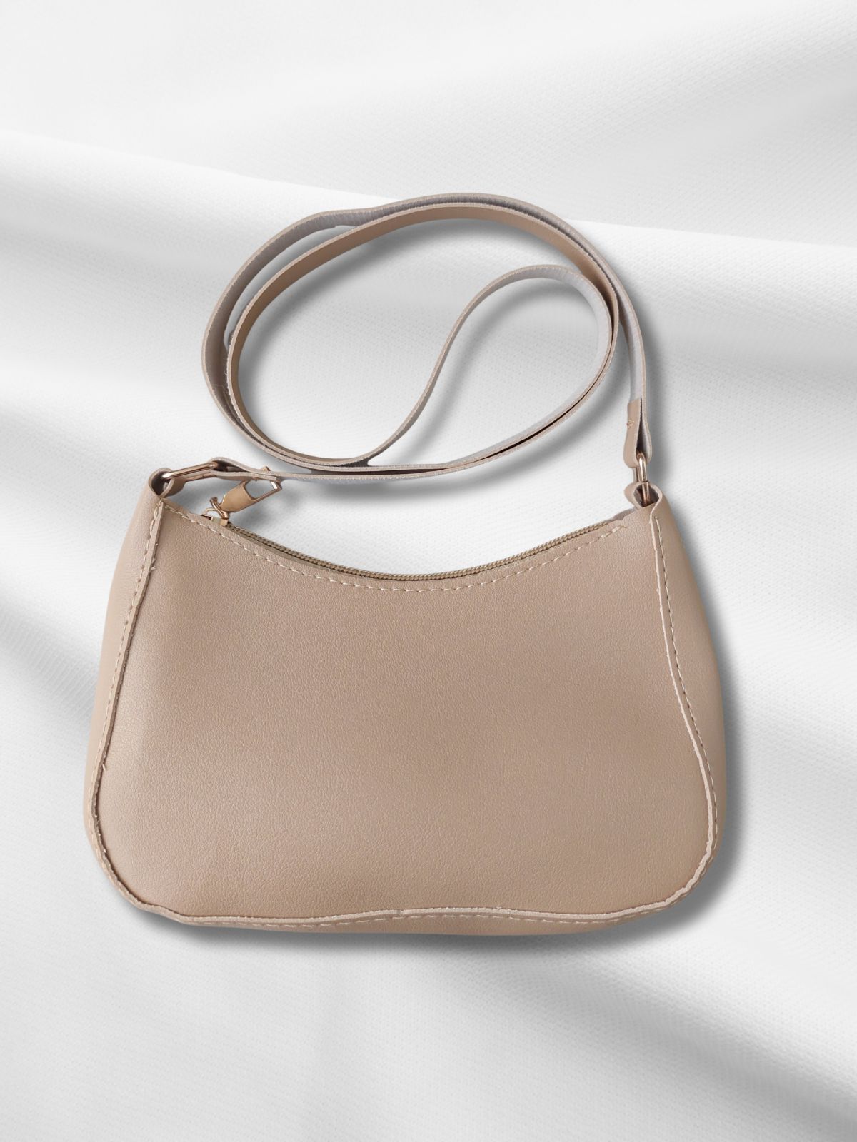 Home classic shoulder bag for girls khaki