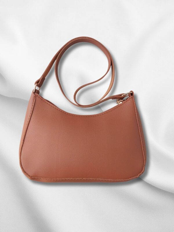 classic shoulder bag for girls brown