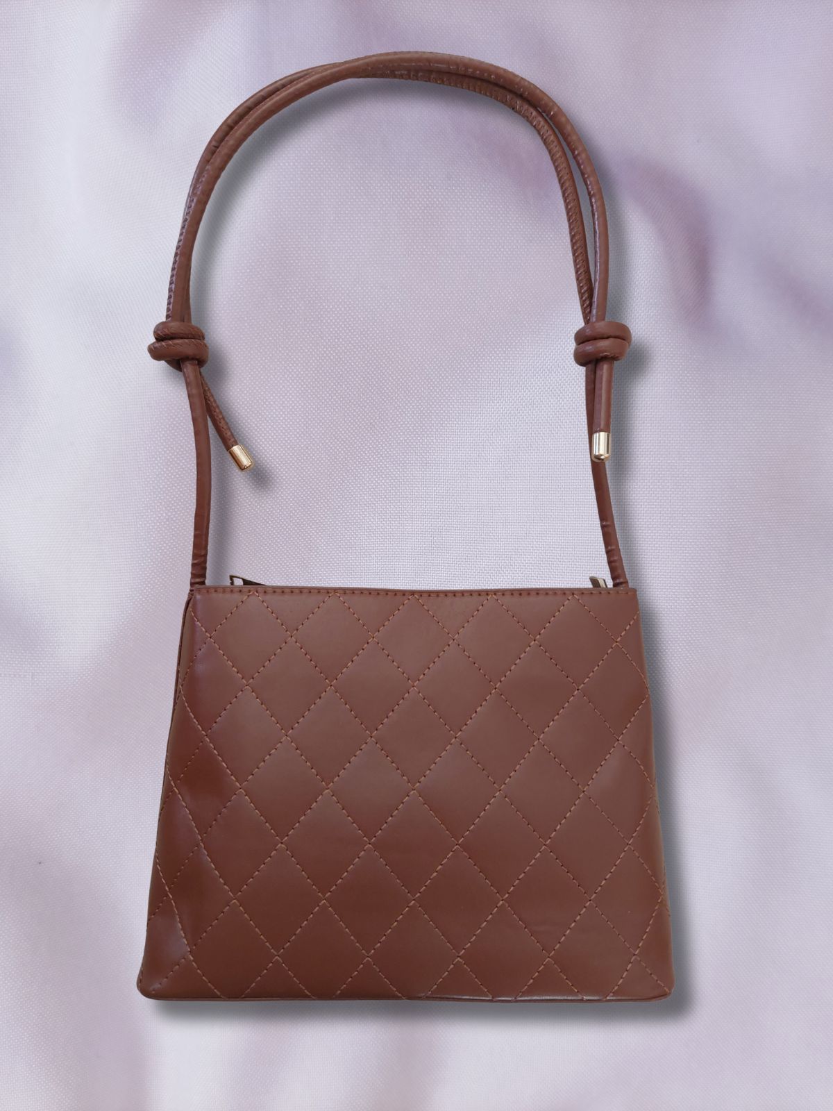 Home classic shoulder bag for girls brown