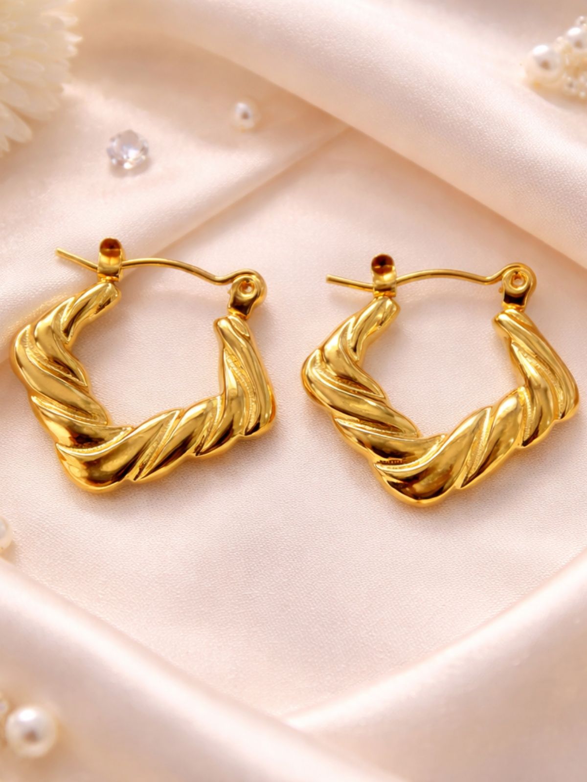 Home oblate earrings for girls