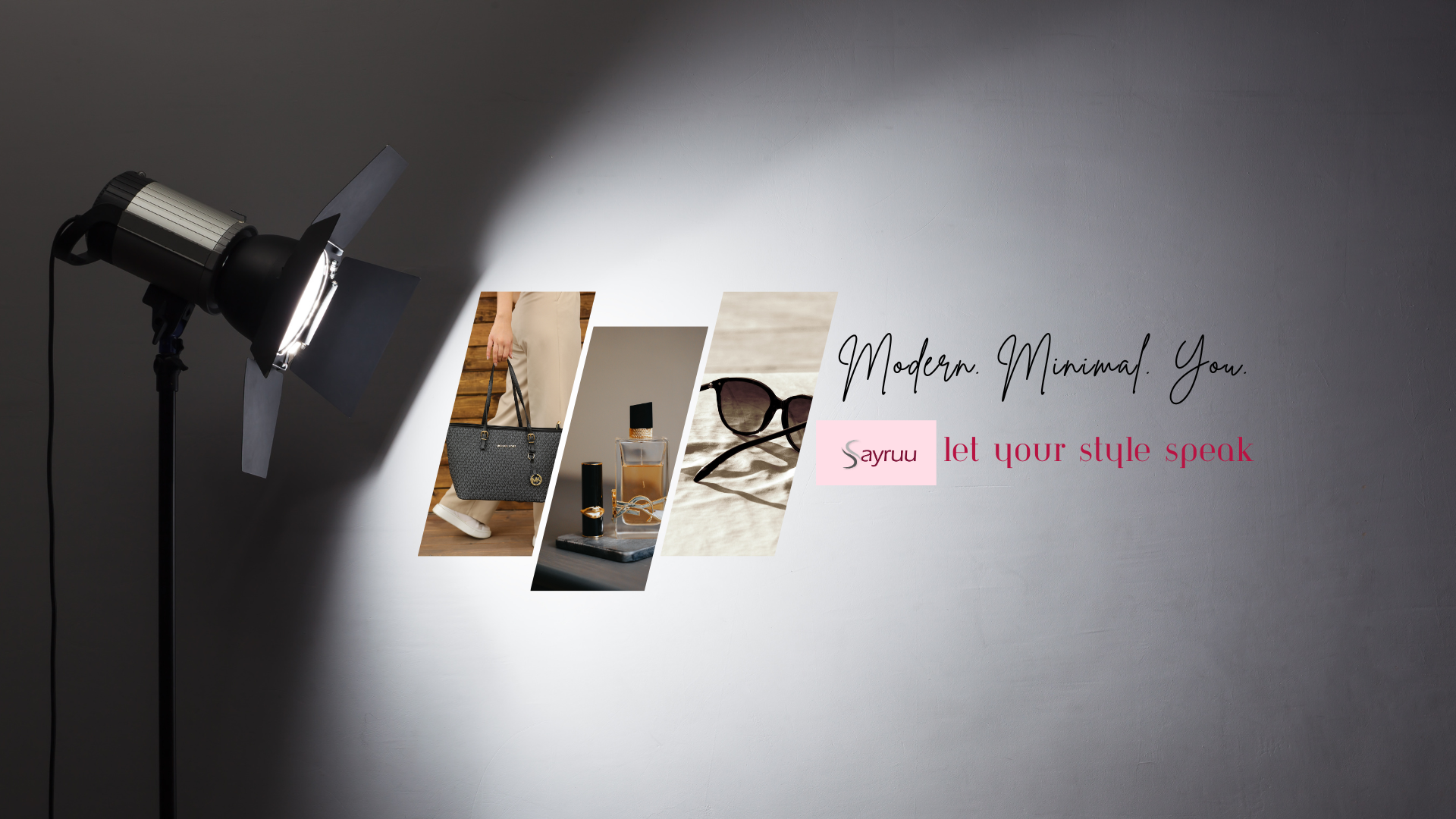 sayruu modern minimal fashion collection shop